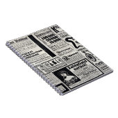 Historischer Kiew: Illustration der Zeitung 1917 Notizblock (Rechte Seite)