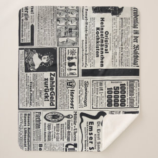 Historischer Kiew: Illustration der Zeitung 1917 Sherpadecke