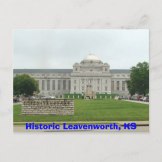 Historischer Leavenworth, KS- Gefängnis Postkarte