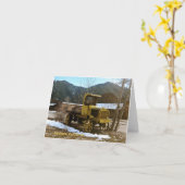 Historischer LKW 1912....... Karte (Gelbe Blume)