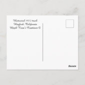 Historischer LKW 1912...... Postkarte (Rückseite)