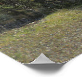 Historischer LKW in den Bergen... Poster (Ecke)