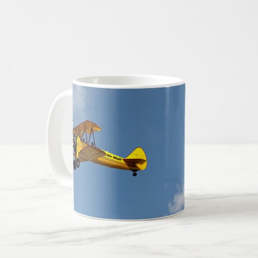 Historischer Luftpostdienst Centennial Kaffeetasse (Vorderseite Links)