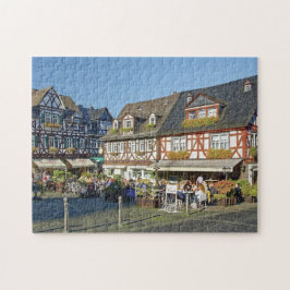 Historischer Marktplatz, Braunfels, Deutschland Puzzle