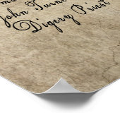 HISTORISCHER MAYFLOWER COMPACT 1620 POSTER (Ecke)