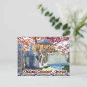 Historischer Oakland-Friedhof, Atlanta, GA Postkarte (Stehend Vorderseite)