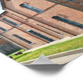 Historischer Panola Landkreis Jail, Carthage, Texa Poster (Ecke)