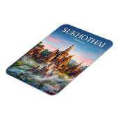 Historischer Park Sukhothai Thailand Magnet (Linke Seite)