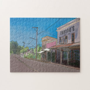 Historischer Plantagenort Honomu auf Hawaii Nostal Puzzle