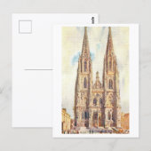 Historischer Regensburger Dom Postkarte (Vorne/Hinten)