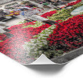 Historischer Saratoga Race Course Eintritt Fotodruck (Ecke)