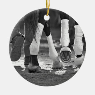 Historischer Saratoga-Rennkurs - Schritt schön Keramik Ornament