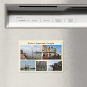 Historischer Savannah, georgischer Holiday Magnet (In Situ (Geschirrspüler))