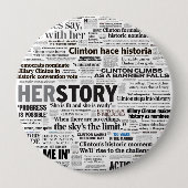 Historischer Schlagzeilen-Knopf Hillary 2016 Button (Vorderseite)