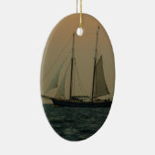 Historischer Schooner Keramikornament (Rechts)