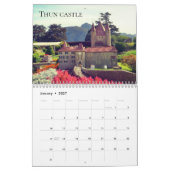 Historischer Schweizer Gebäude Kalender (Jan 2027)