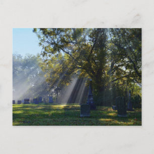 Historischer Sibley-Friedhof bei Fort Osage, Misso Postkarte