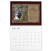 Historischer Sommerpalast-Kalender Kalender (Mär 2027)