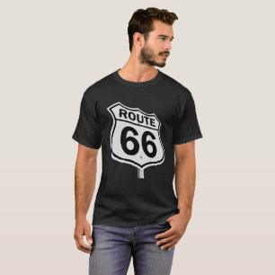 Historischer T - Shirt des Weg-66