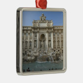 Historischer Trevi-Brunnen in Rom, Italien Ornament Aus Metall (Rechts)