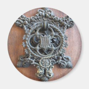 Historischer Türknauf am Tor zur Hluboka Cas Magnet