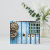 Historischer Türknauf Postkarte (Stehend Vorderseite)