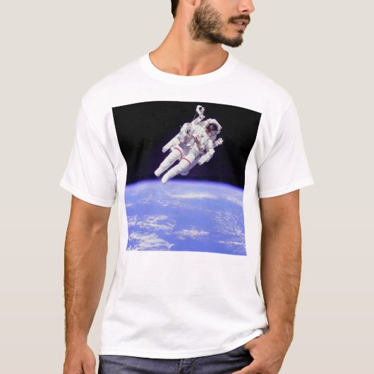 Historischer Untethered Weltraumspaziergang T-Shirt (Vorderseite)