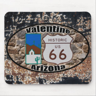 Historischer Valentinsgruß US-Weg-66, Arizona Mousepad