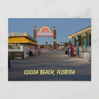 Historischer Westgate Cocoa Beach Pier Florida Postkarte
