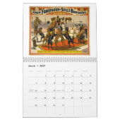 Historischer Zirkus-Plakat-Kalender Kalender (Mär 2027)
