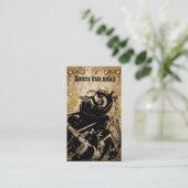 historischer Zug modelliert Kollektor/Speicher Visitenkarte (Stehend Vorderseite)