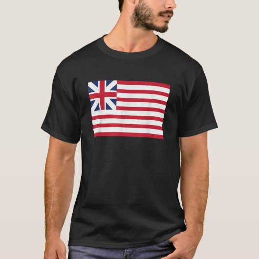 Historisches 1776 Flag der Großen Gewerkschaft (Fl T-Shirt (Vorderseite)
