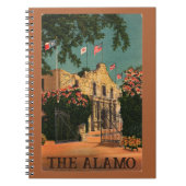 Historisches Alamo-Missionsnotizbuch Notizblock (Vorderseite)