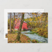 Historisches Alley Mill Denken Sie an Sie Postkart Postkarte (Vorne/Hinten)