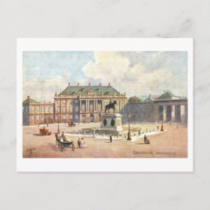 Historisches Amalienborg in Kopenhagen Postkarte