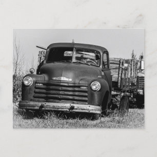Historisches amerikanisches Auto Postkarte