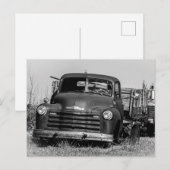 Historisches amerikanisches Auto Postkarte (Vorne/Hinten)