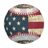 Historisches amerikanisches Jubiläumsdesign  Baseball (Rückseite)