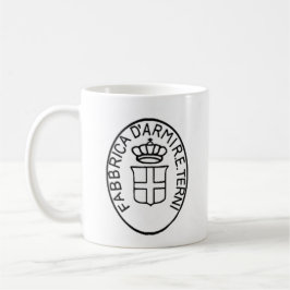 Historisches antikes italienisches Arsenal Terni L Kaffeetasse