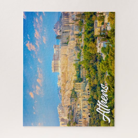 Historisches Athen, Griechenland Puzzle (Vertikal)