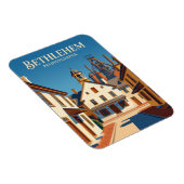 Historisches Bethlehem USA Magnet (Rechte Seite)