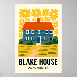 Historisches Blake-Haus Poster