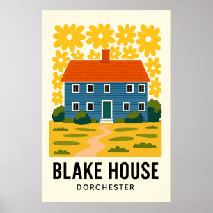 Historisches Blake-Haus Poster