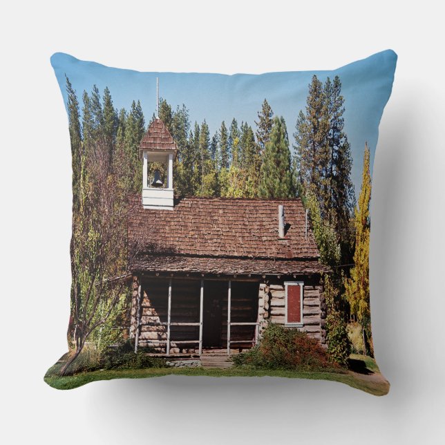 Historisches Blanchard Schoolhouse...... Kissen (Vorderseite)