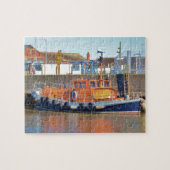 Historisches britisches Rettungsboot Puzzle (Horizontal)
