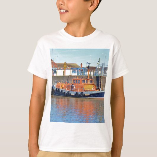 Historisches britisches Rettungsboot T-Shirt (Vorderseite)