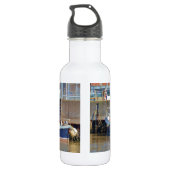 Historisches britisches Rettungsboot Trinkflasche (Rückseite)