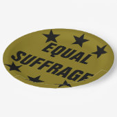 Historisches Button Pappteller (Schrägansicht)