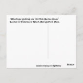 Historisches City Wharfinger Gebäude Postcard Postkarte (Rückseite)