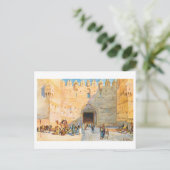 Historisches Damaskustor, Jerusalem Postkarte (Stehend Vorderseite)